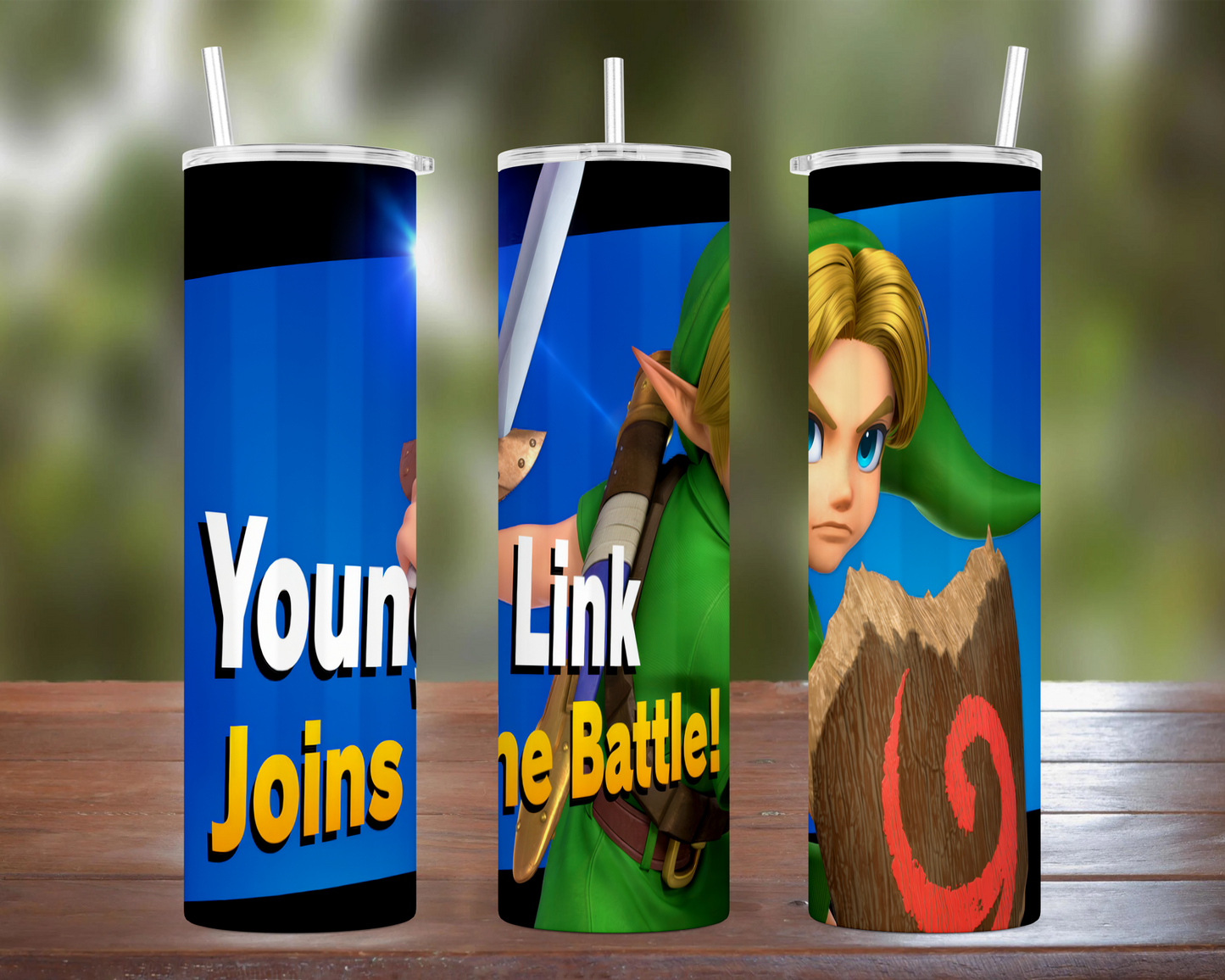 Smash Bros Ultimate Character: Young Link Tumbler