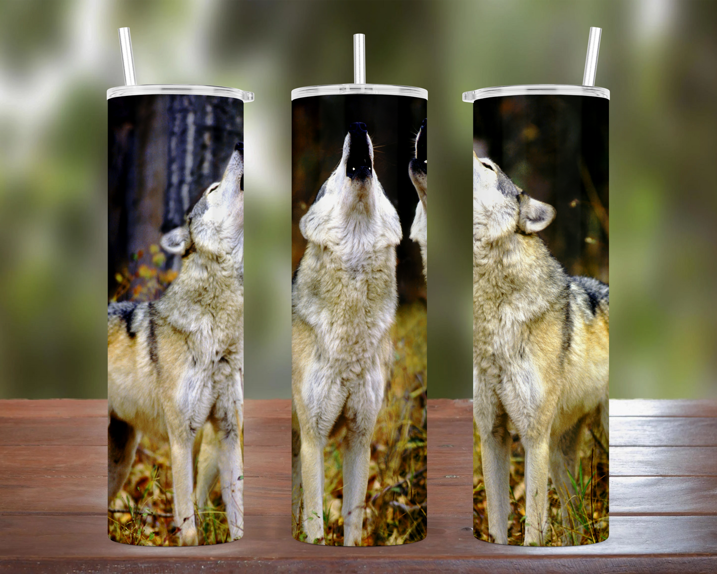 Wolf Pack Howl Tumbler