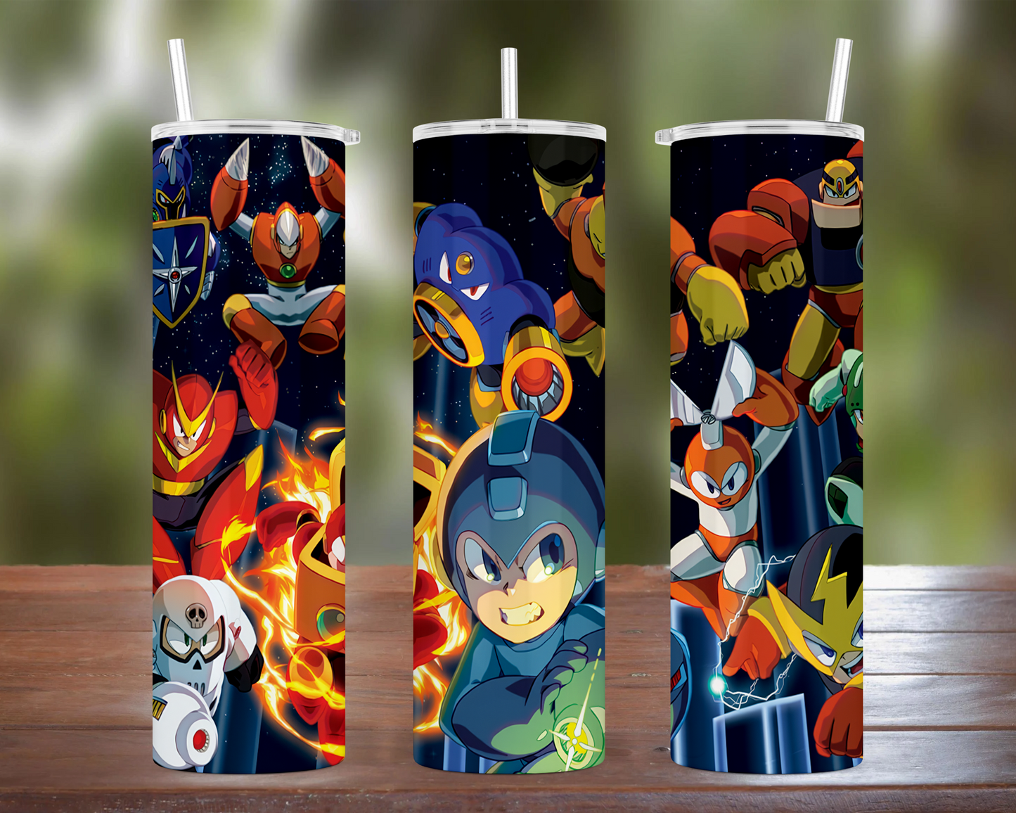 Mega Man & Bosses Tumbler