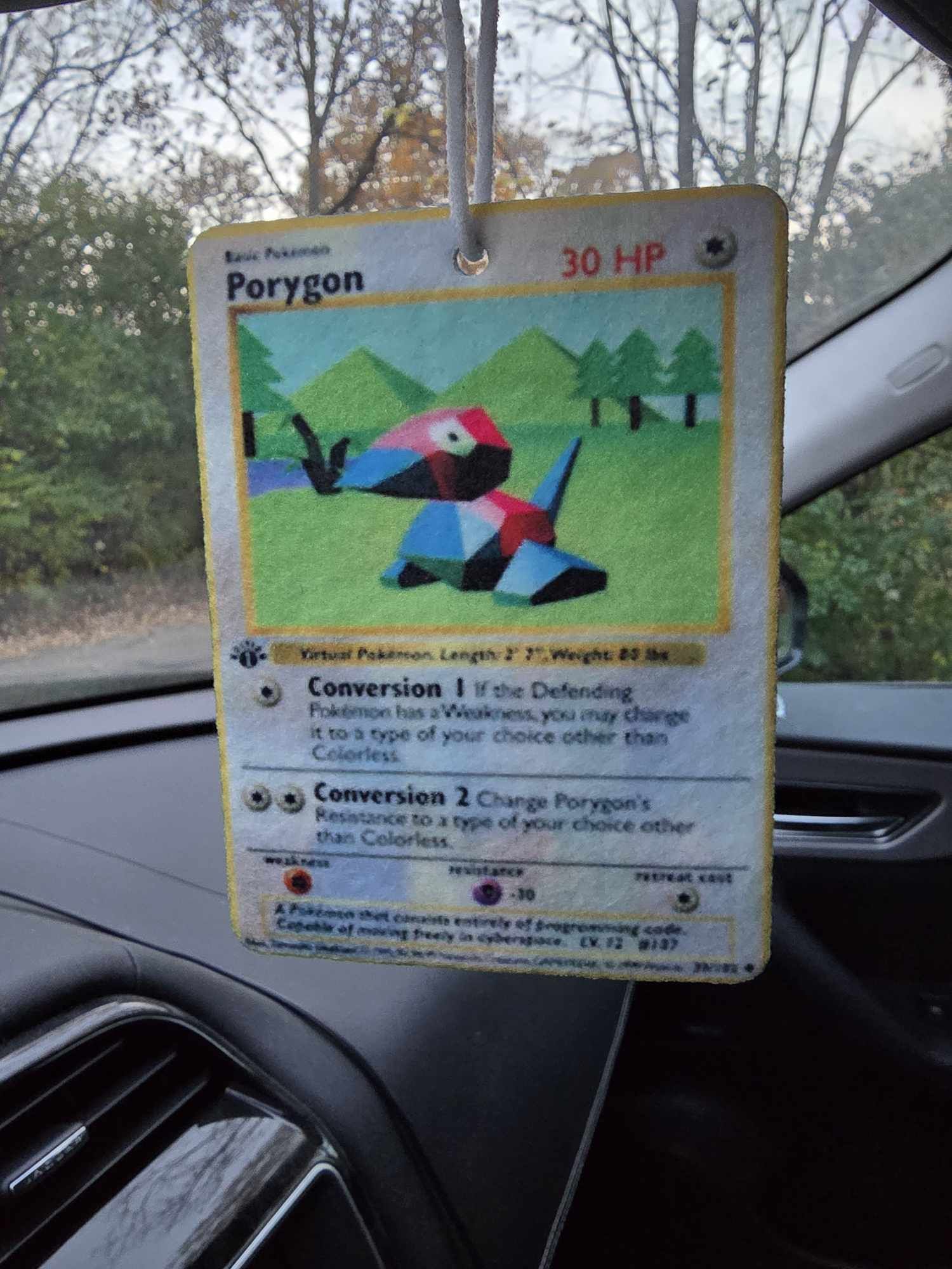 pokemon card air freshener Eevee Pokemon Card Air Freshener