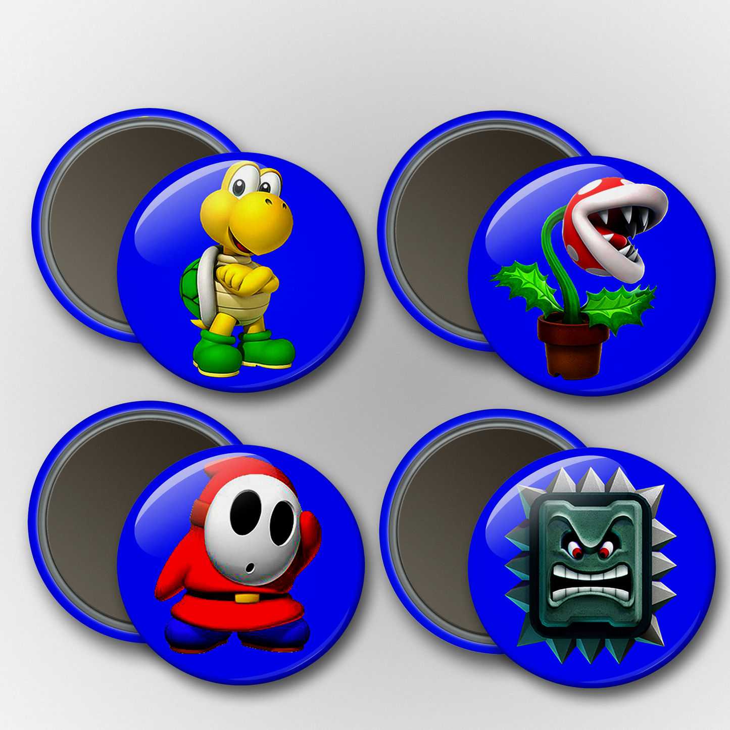 Mario: Enemy 1 Pins & Magnets Set