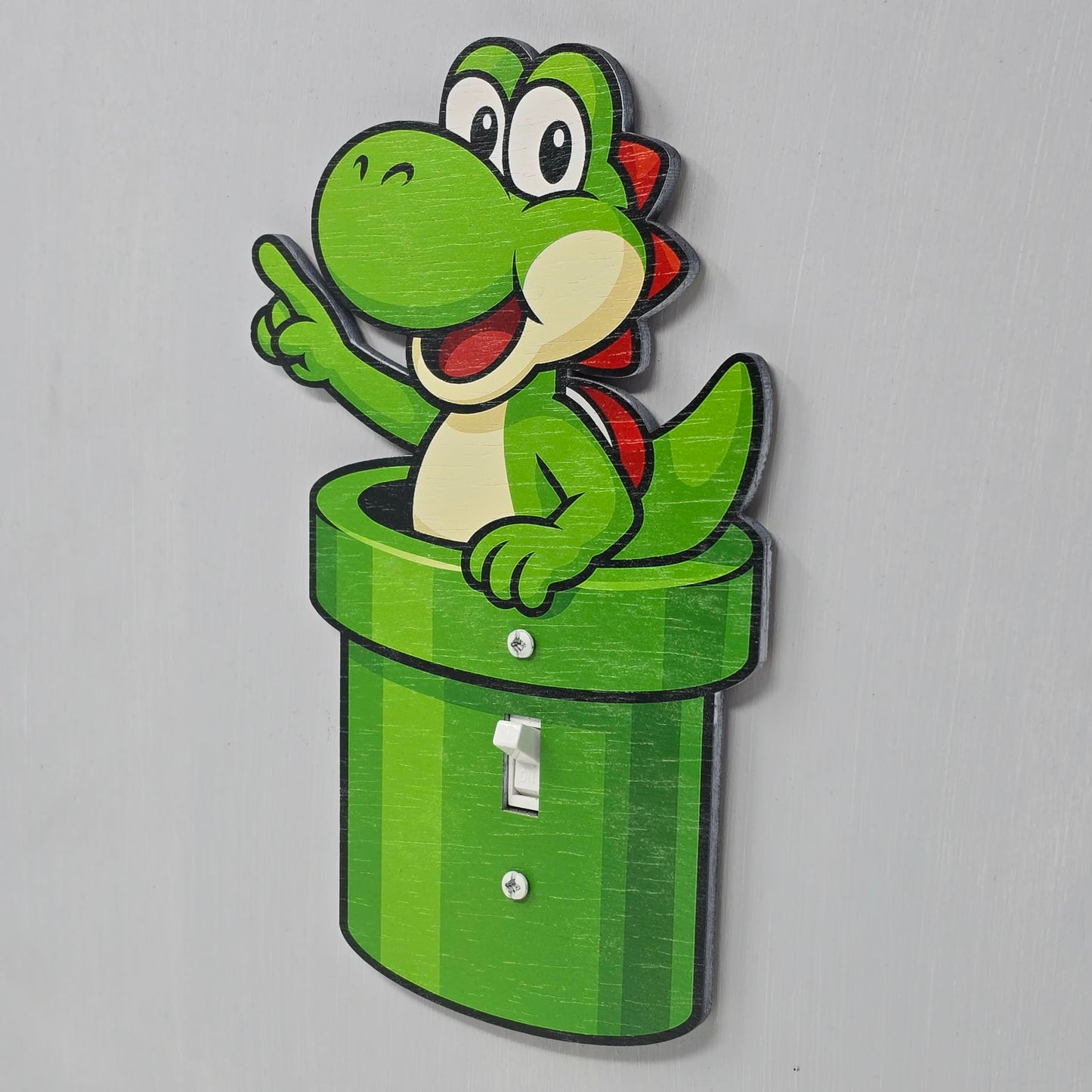 Yoshi Pipe Light Switch Cover 2