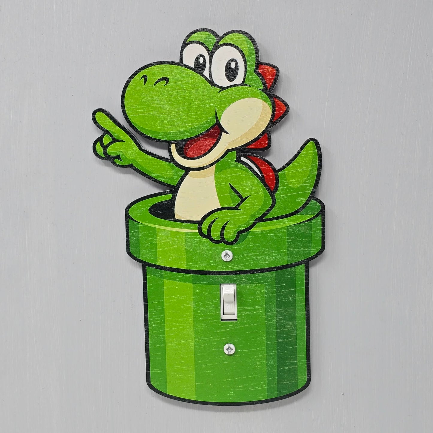 Yoshi Pipe Light Switch Cover 2