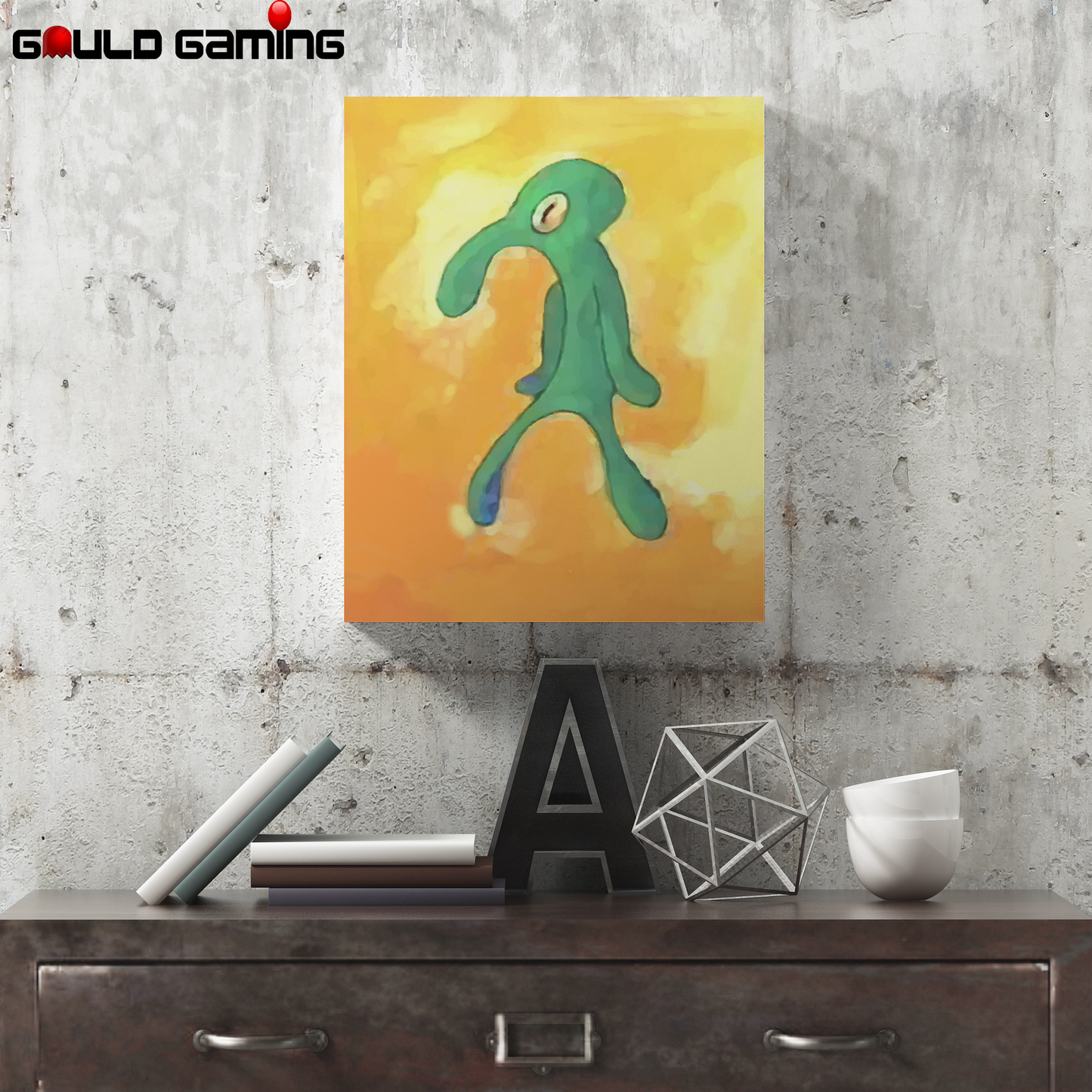 Bold and Brash Canvas Painting