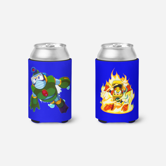 BubbleMan & HeatMan Koozie Set