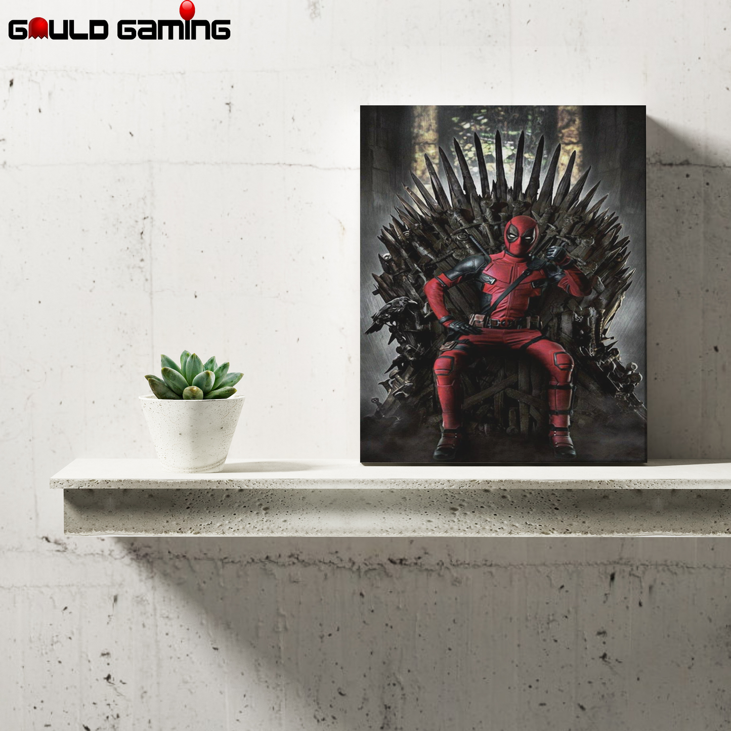 Deadpool Game Of Thrones Canvas Painting