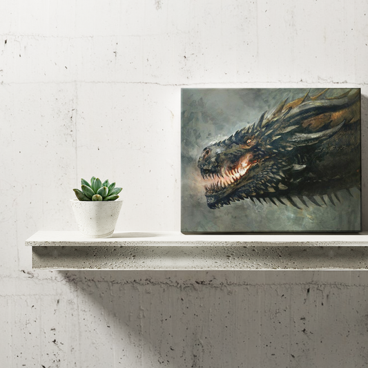 Drogon Dragon Canvas Painting