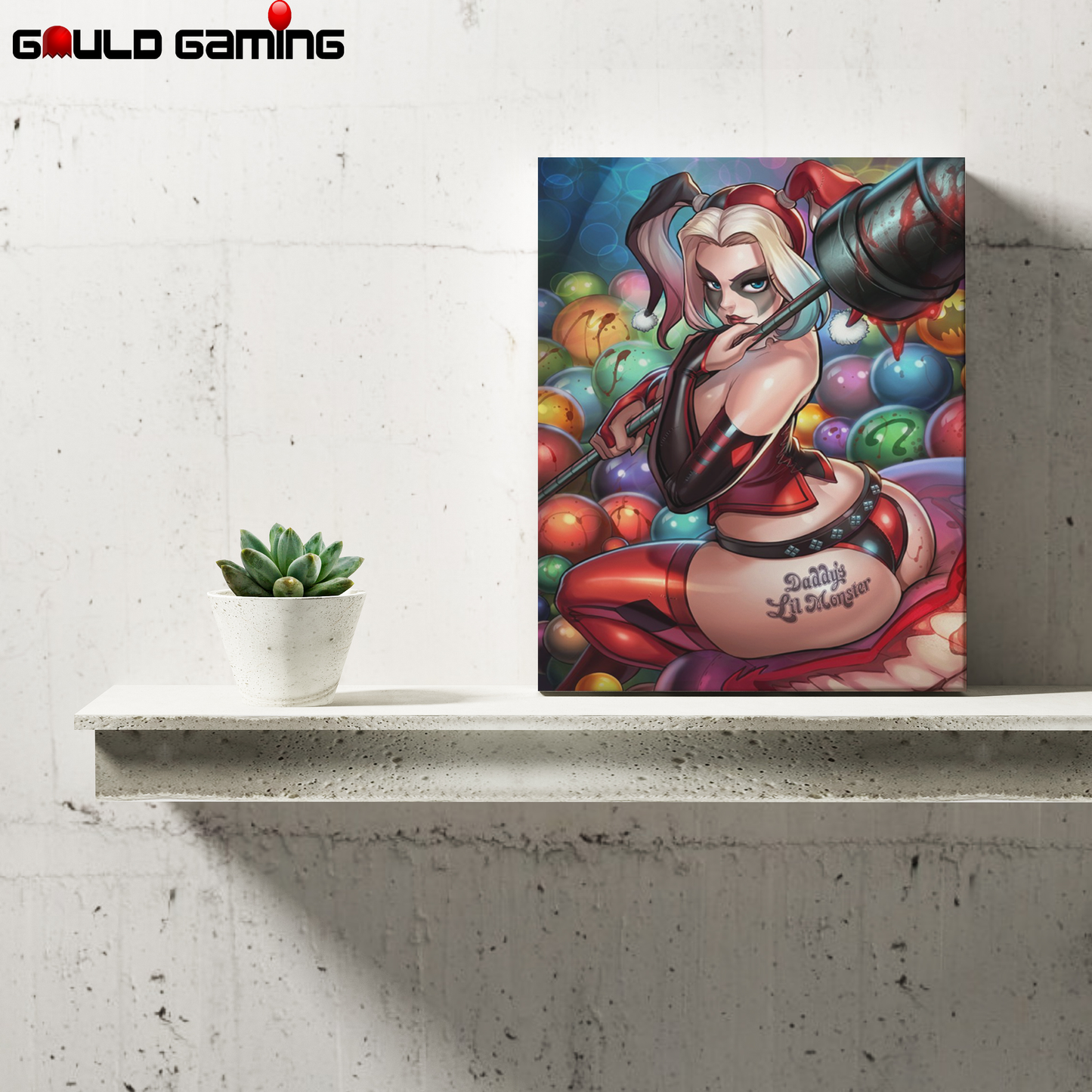 Harley Quinn Canvas Painting