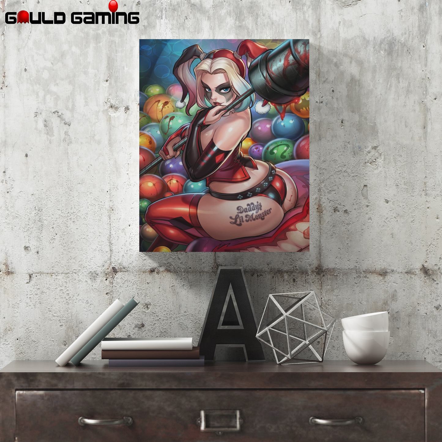 Harley Quinn Canvas Painting