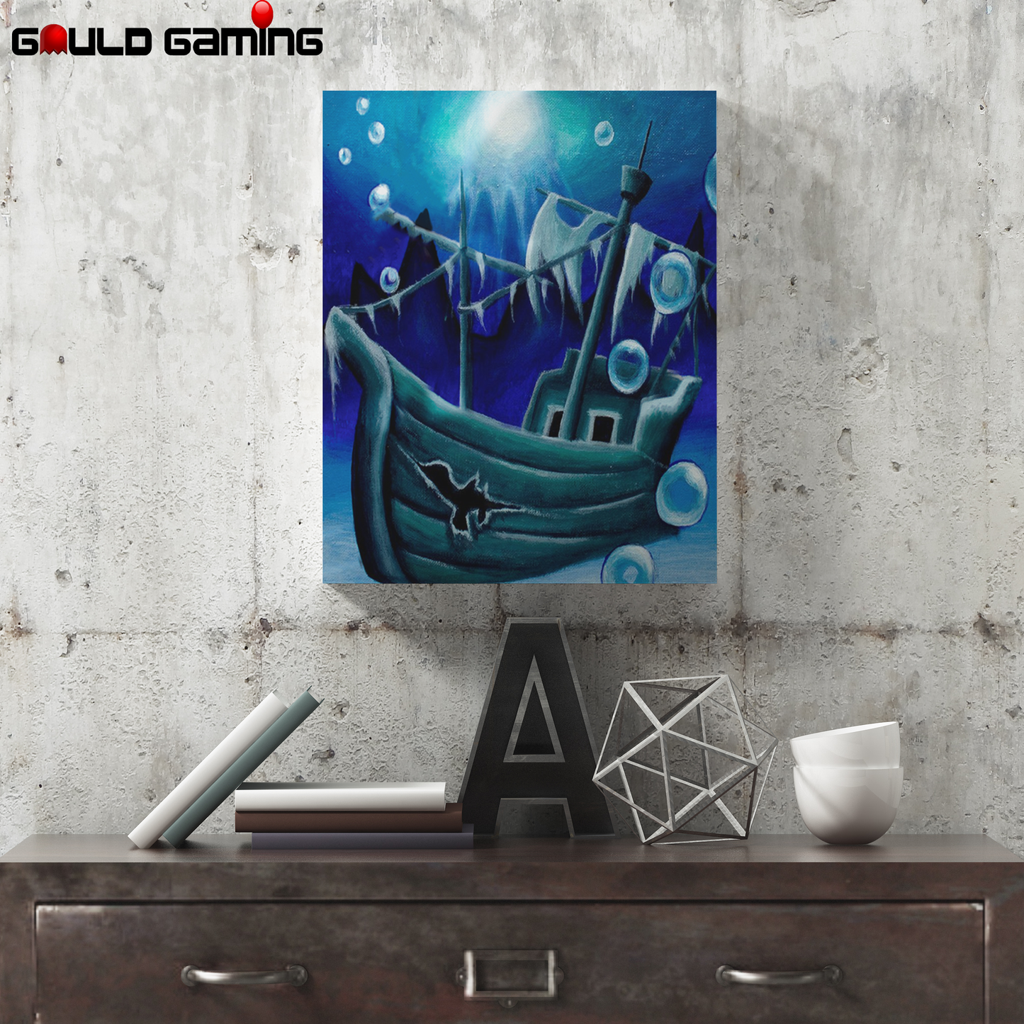 Jolly Roger Bay Canvas Painting