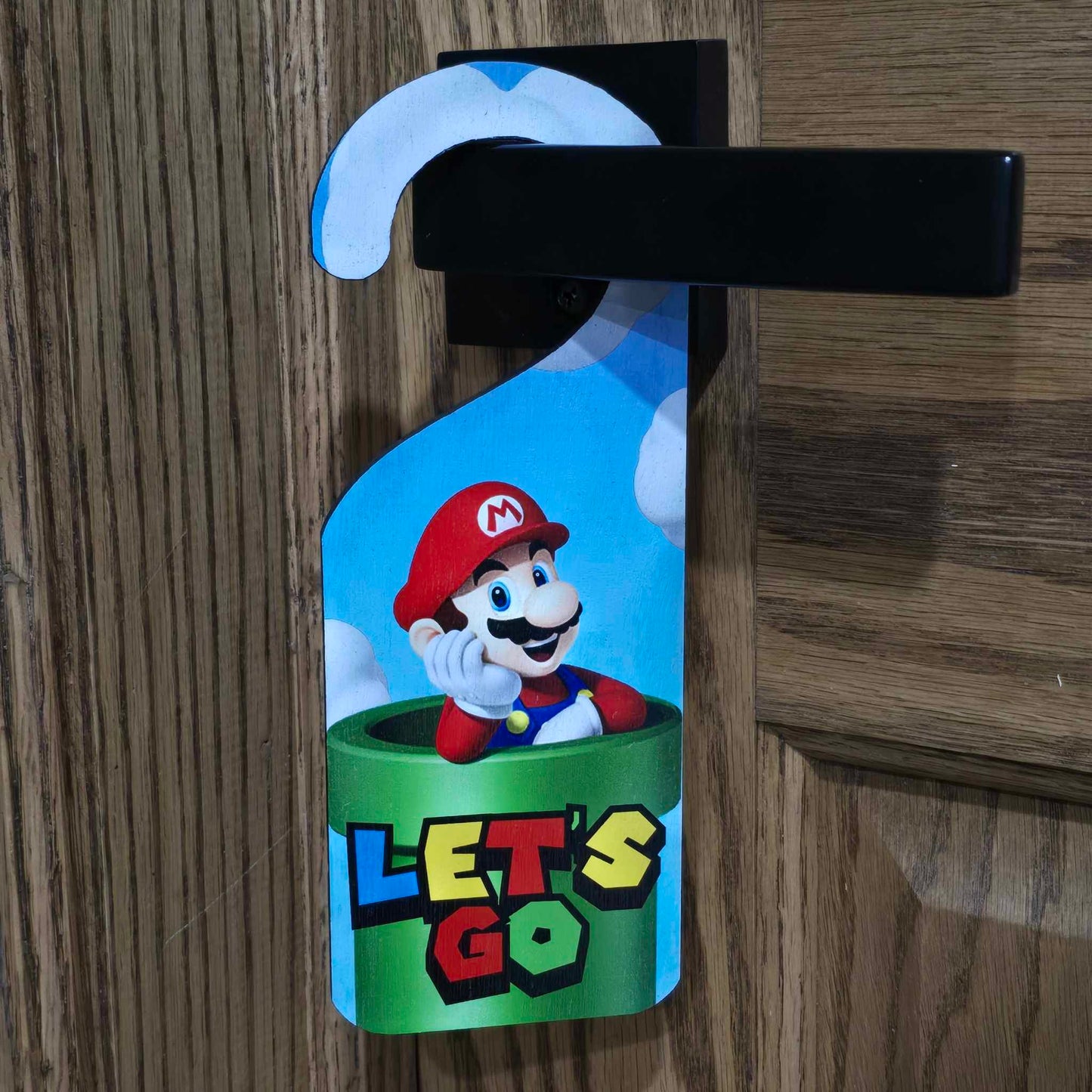 Let's Go Door Hanger