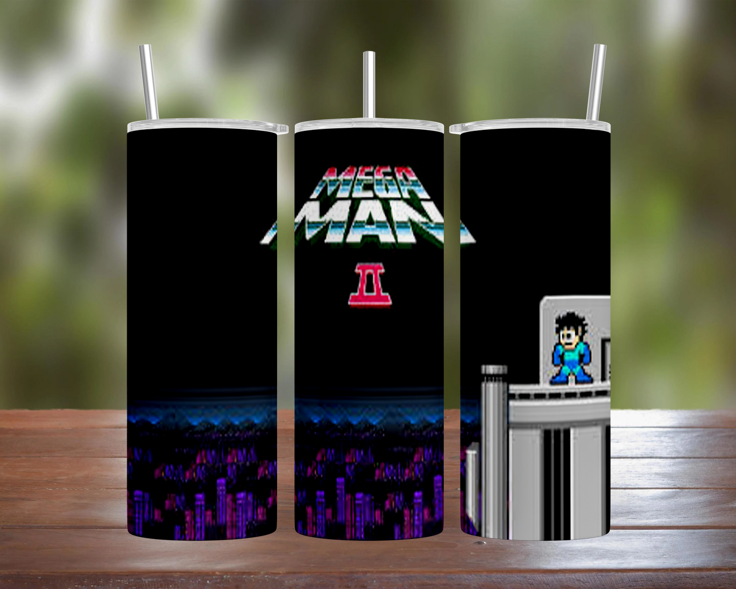 Mega Man 2 Opening Tumbler