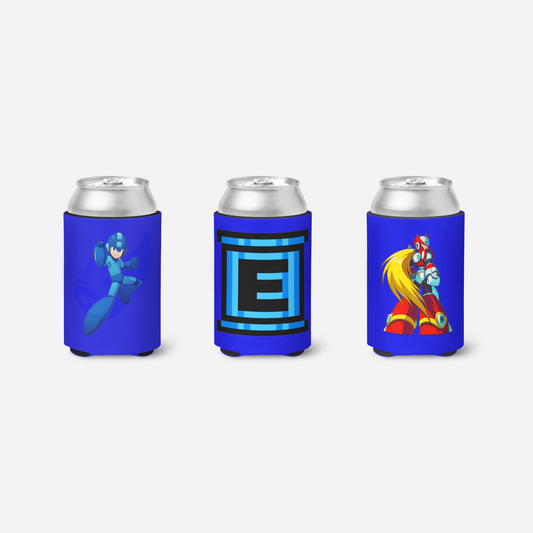 MegaMan, Energy Tank, & MegaMan Zero Koozie Set