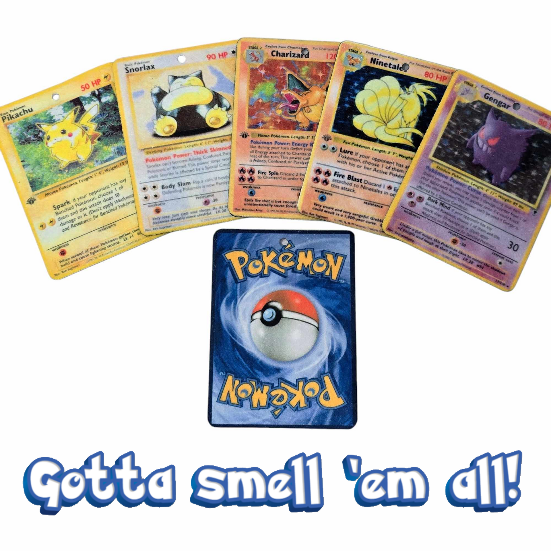 Pokemon Card Air Fresheners – GouldGaming