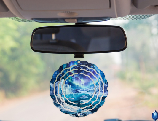 Polar Aurora Wind Spinner