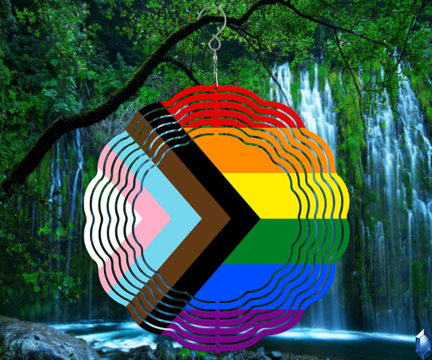 Progressive Pride Wind Spinner