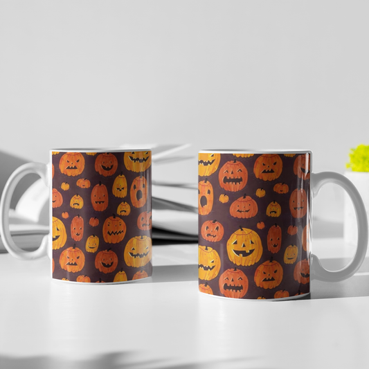 Pumpkin Collage Coffee Mug