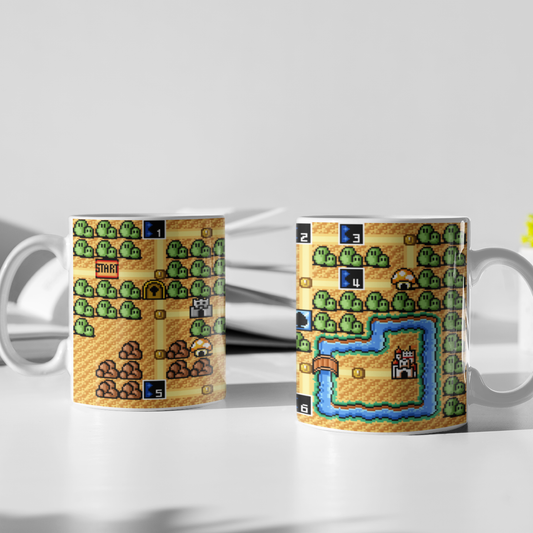 Super Mario Bros. 3 World 1 Coffee Mug