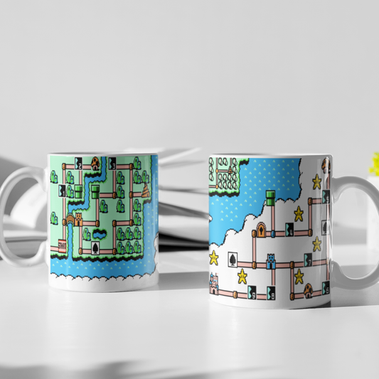 Super Mario Bros. 3 World 5 Coffee Mug