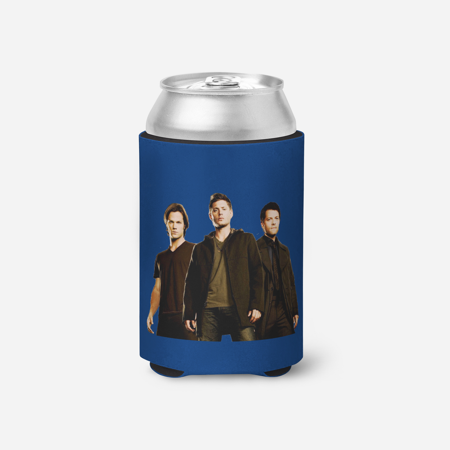 Sam, Dean & Cass Koozie