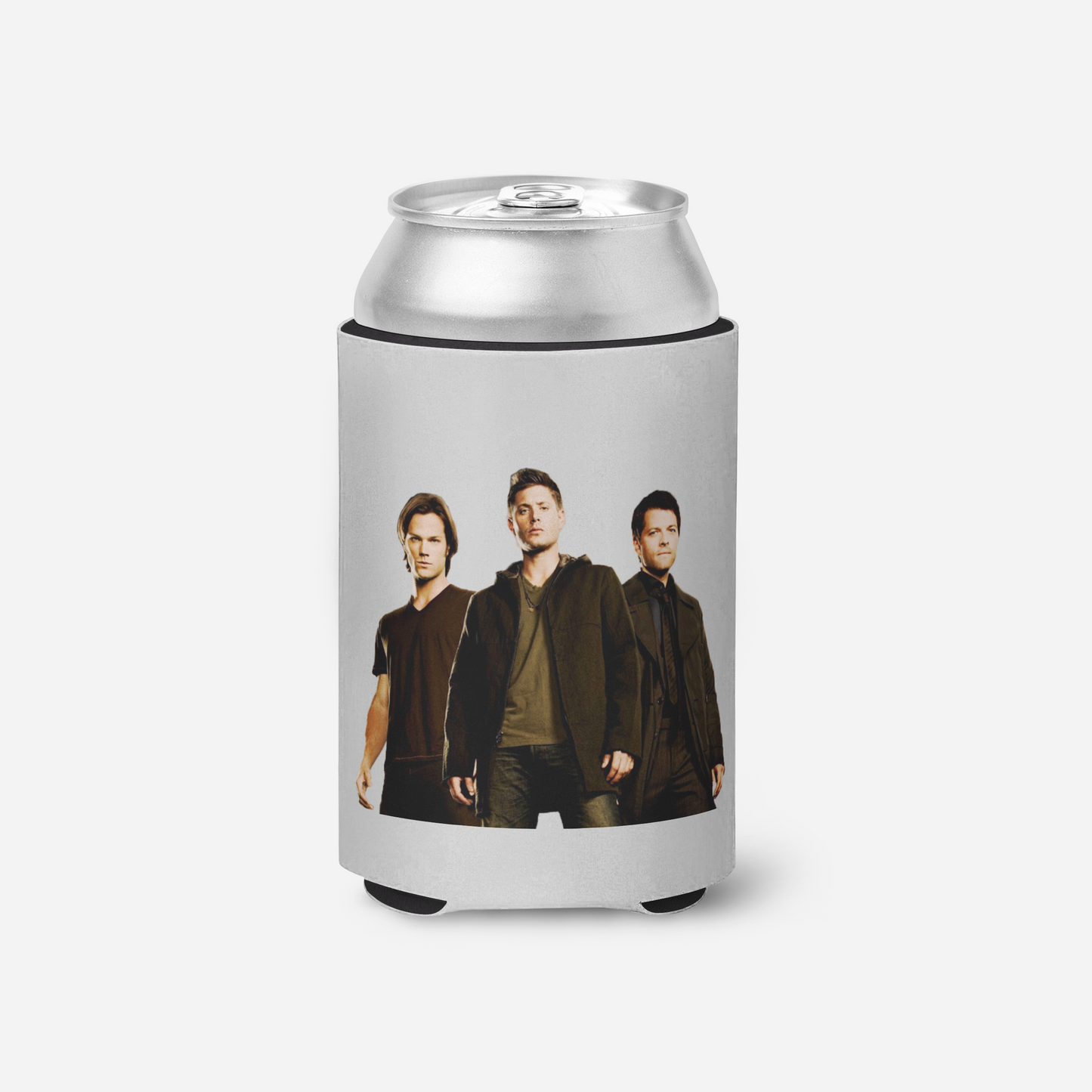 Sam, Dean & Cass Koozie