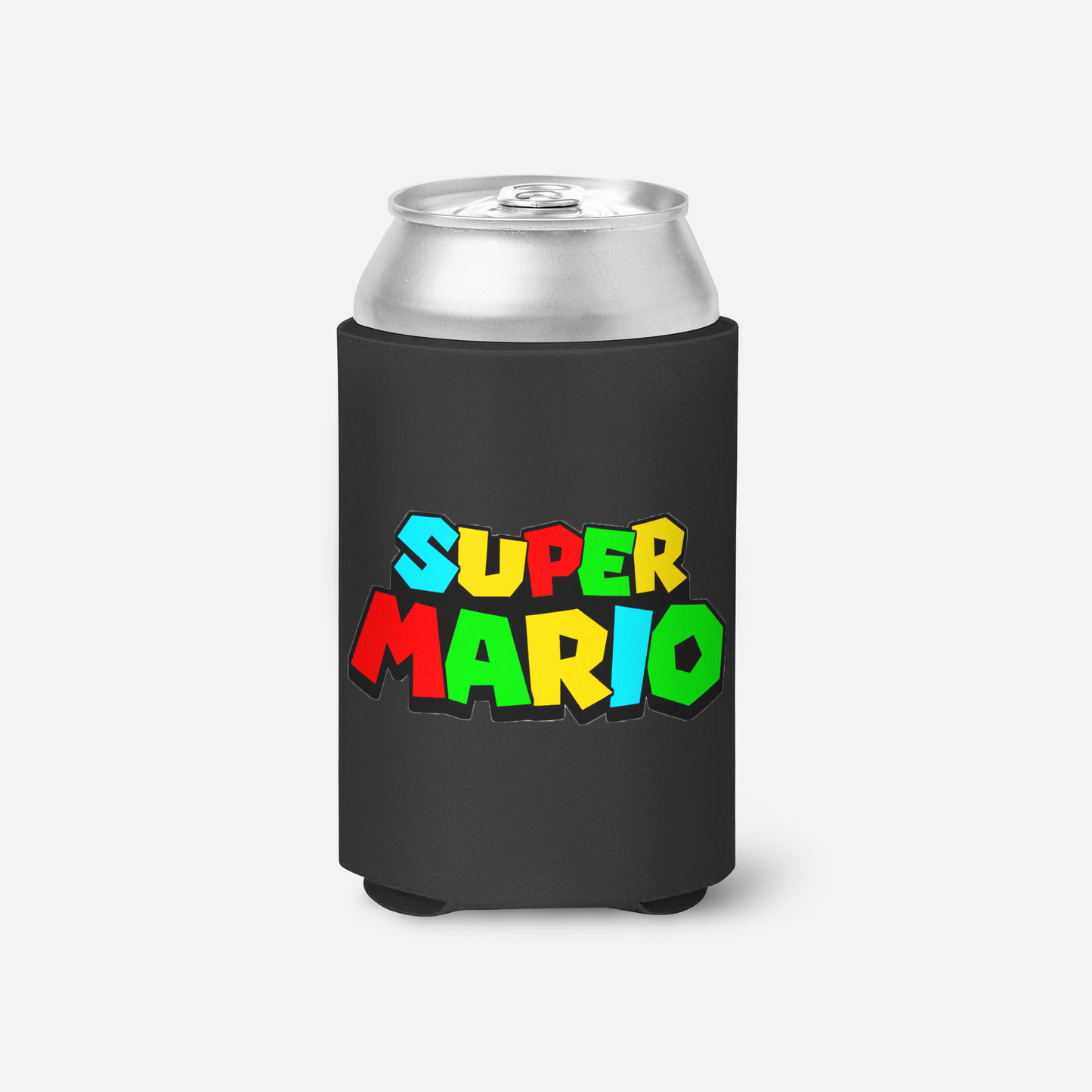 Super Mario Logo Koozie