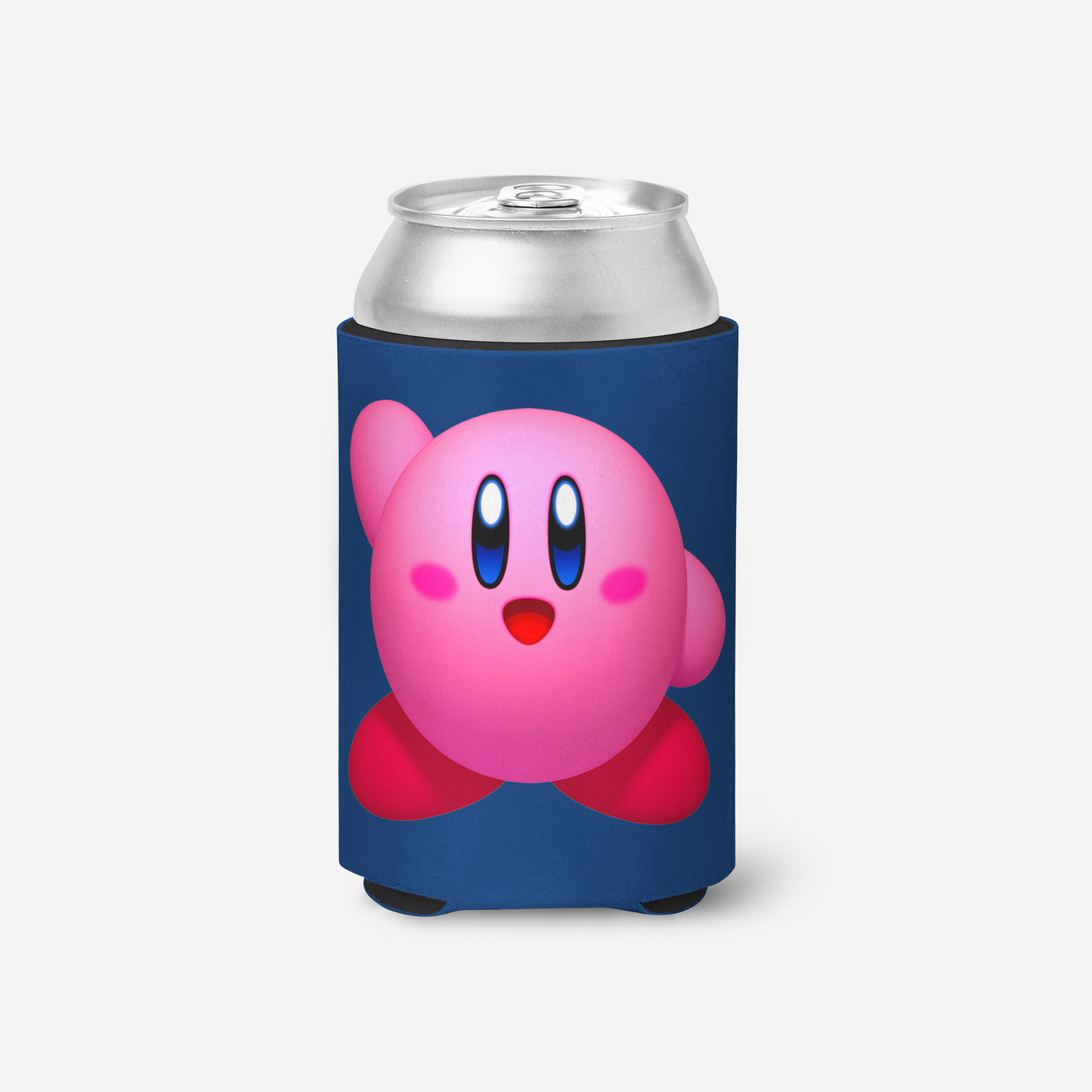 Kirby Waving Koozie