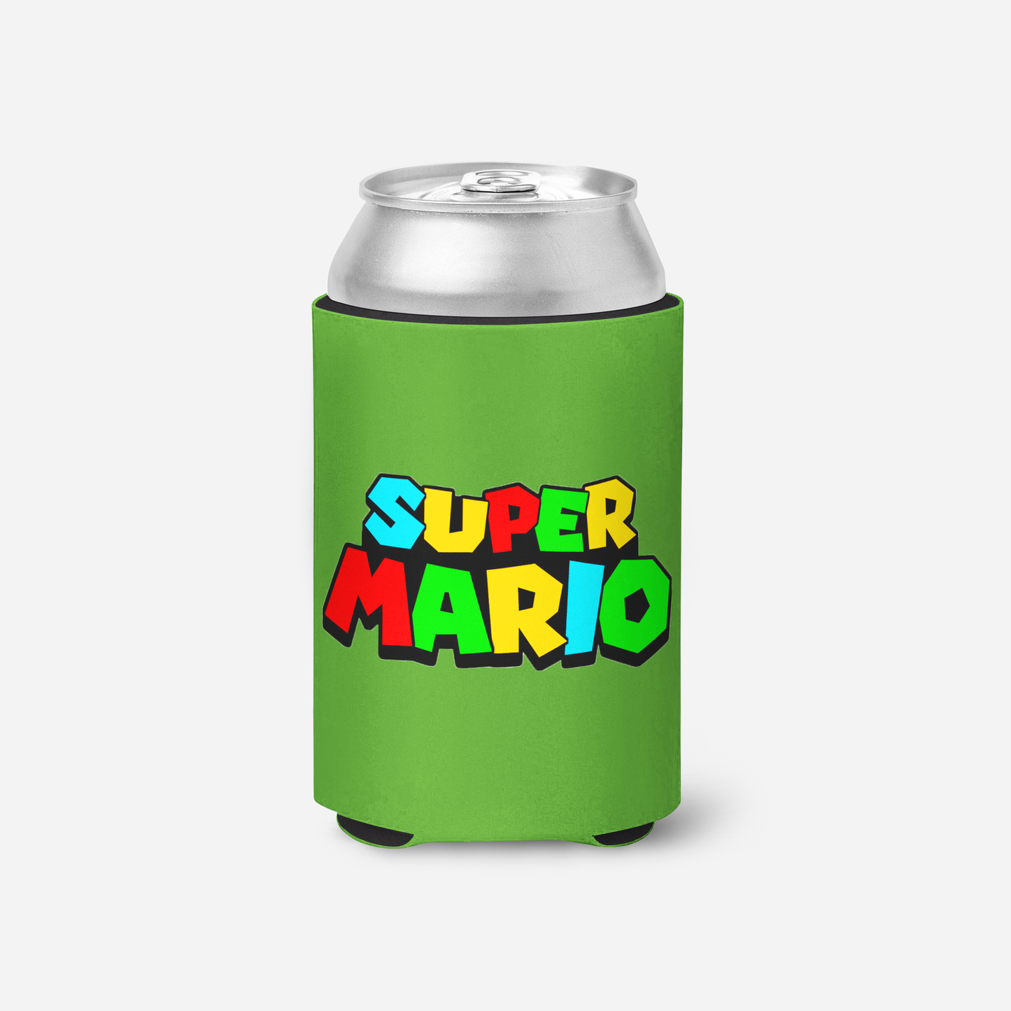 Super Mario Logo Koozie