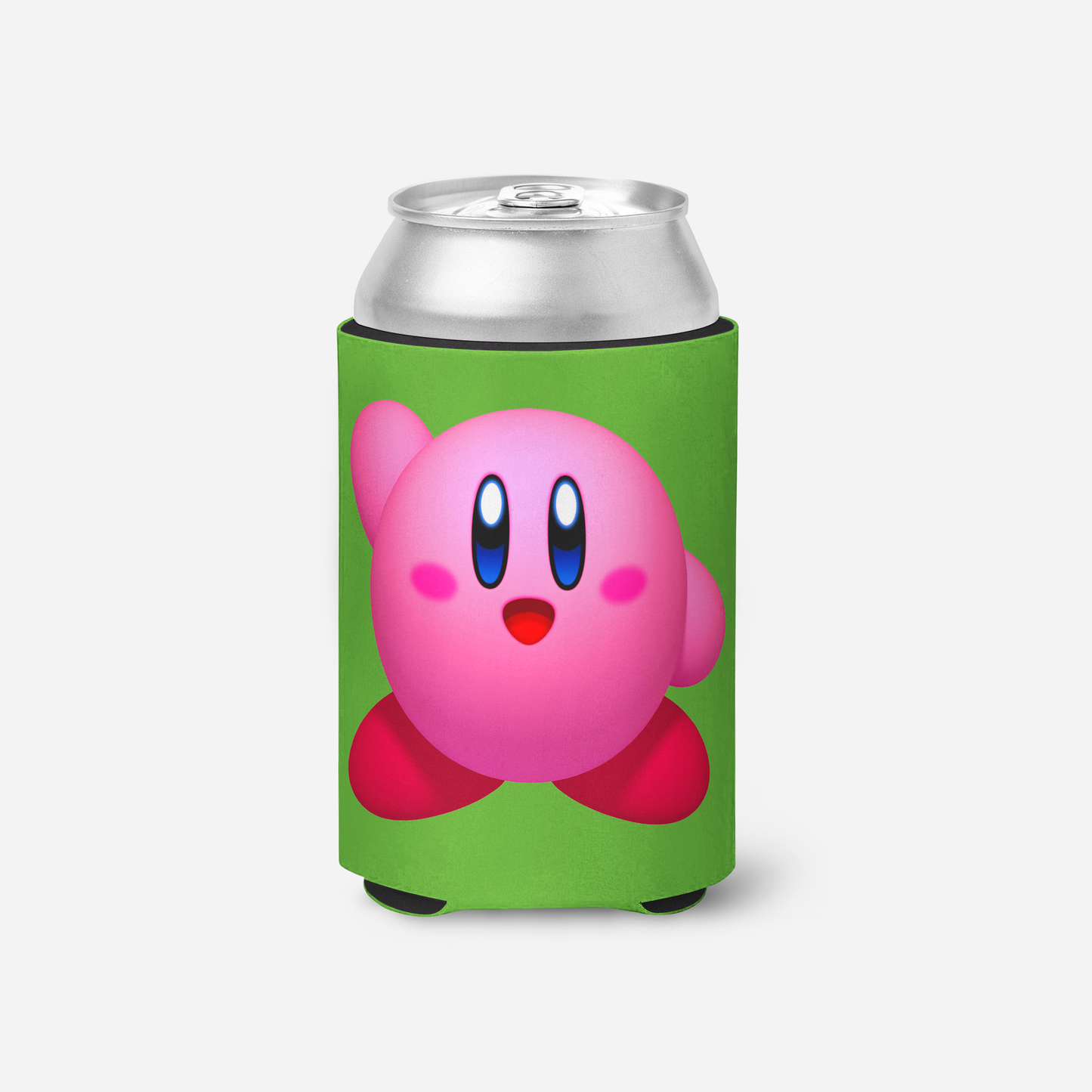 Kirby Waving Koozie