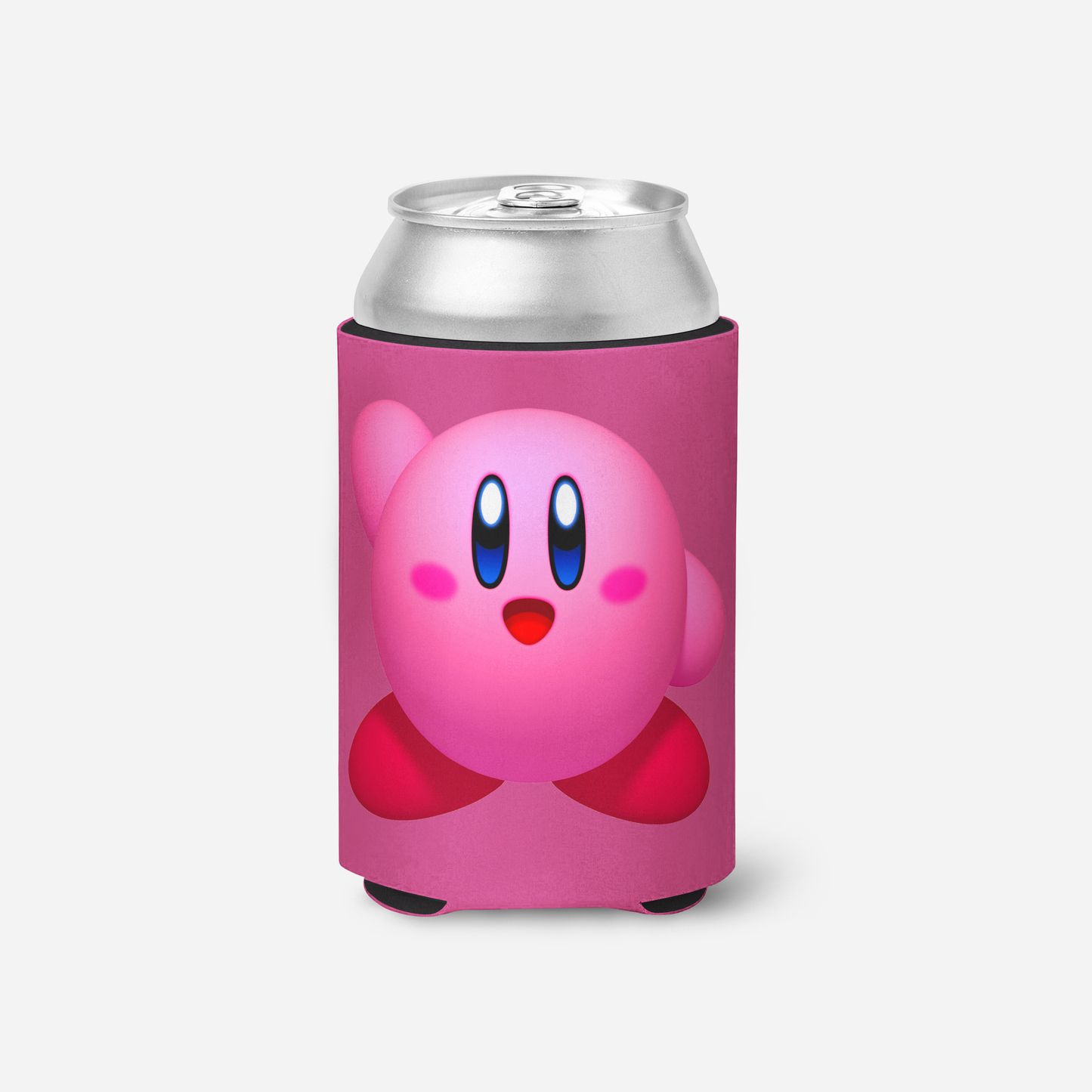 Kirby Waving Koozie