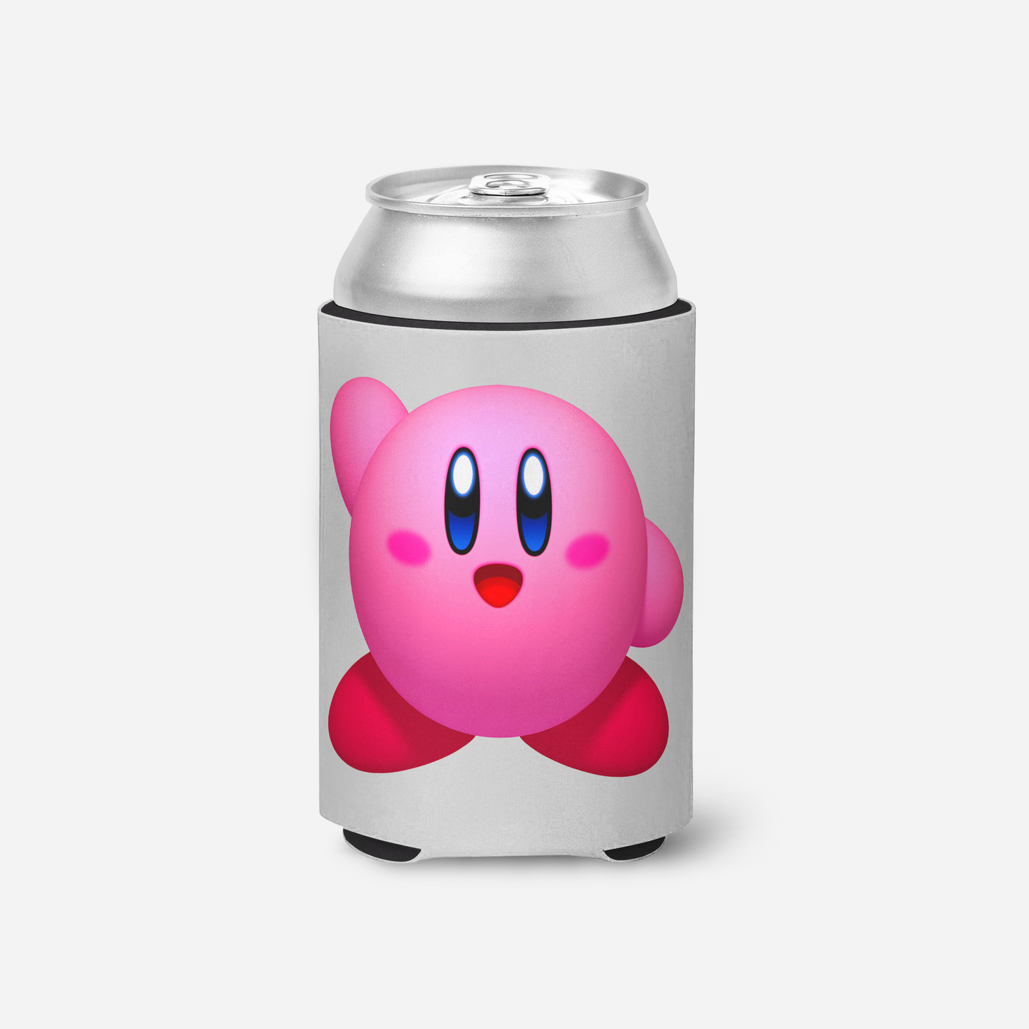 Kirby Waving Koozie