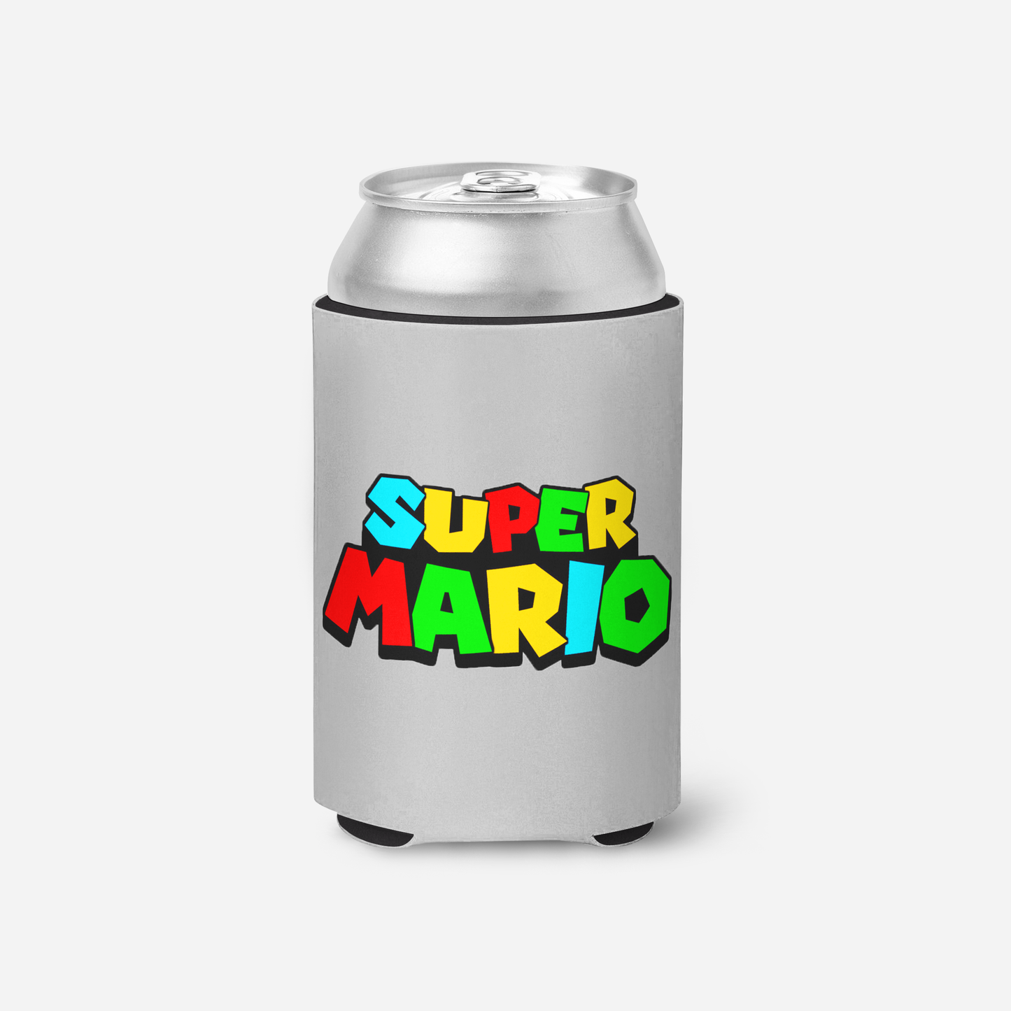 Super Mario Logo Koozie