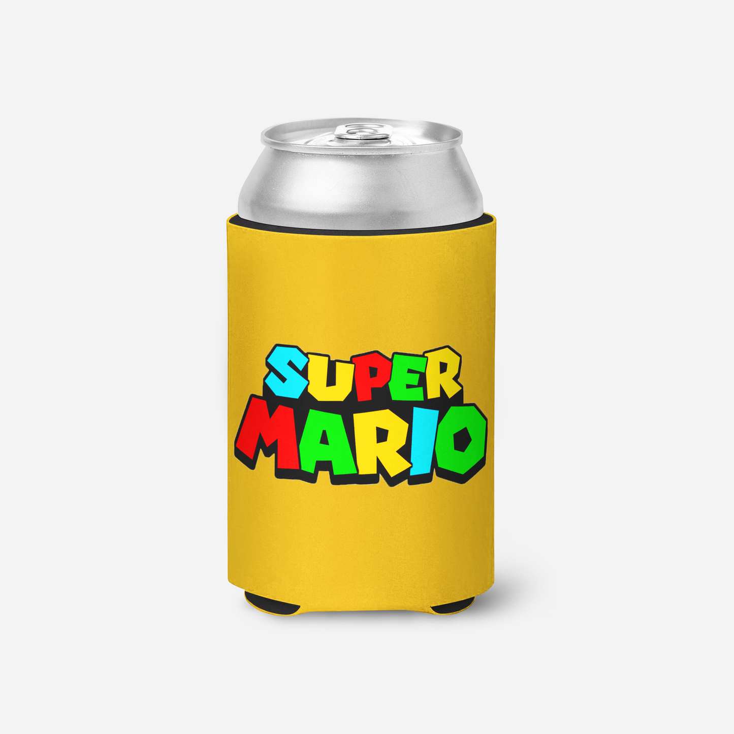 Super Mario Logo Koozie