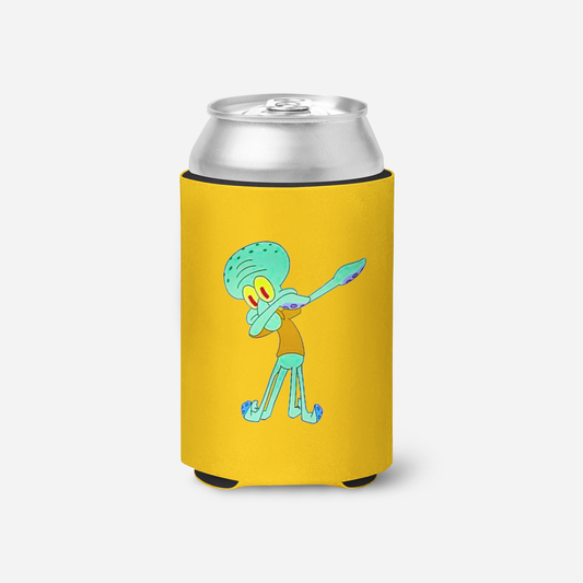 Dabbing Squidward Koozie