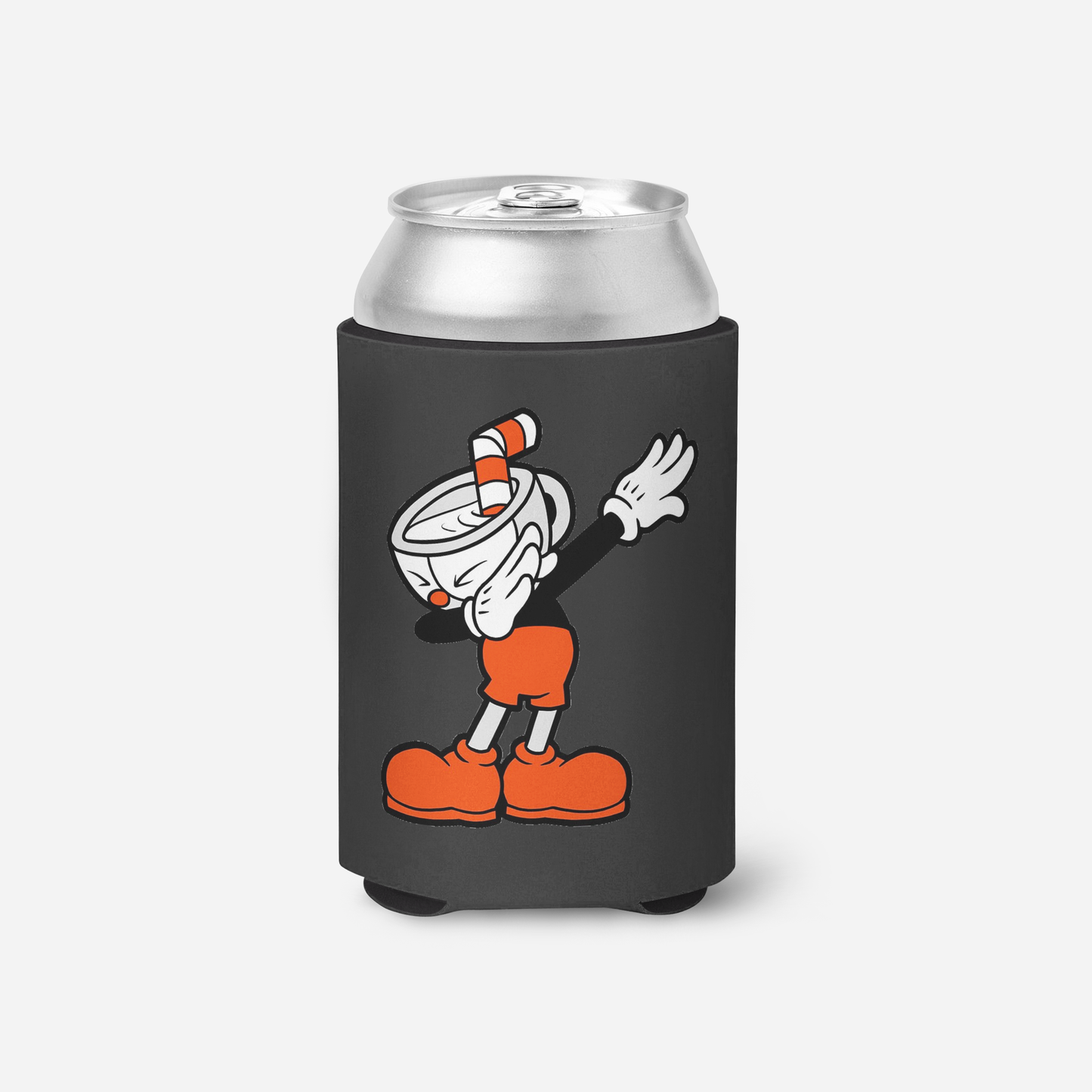 Dabbing Cuphead Koozie