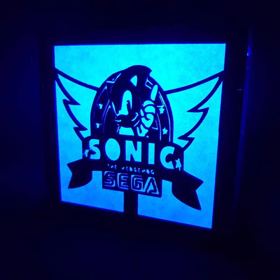 Sonic The Hedgehog Desk Lamp