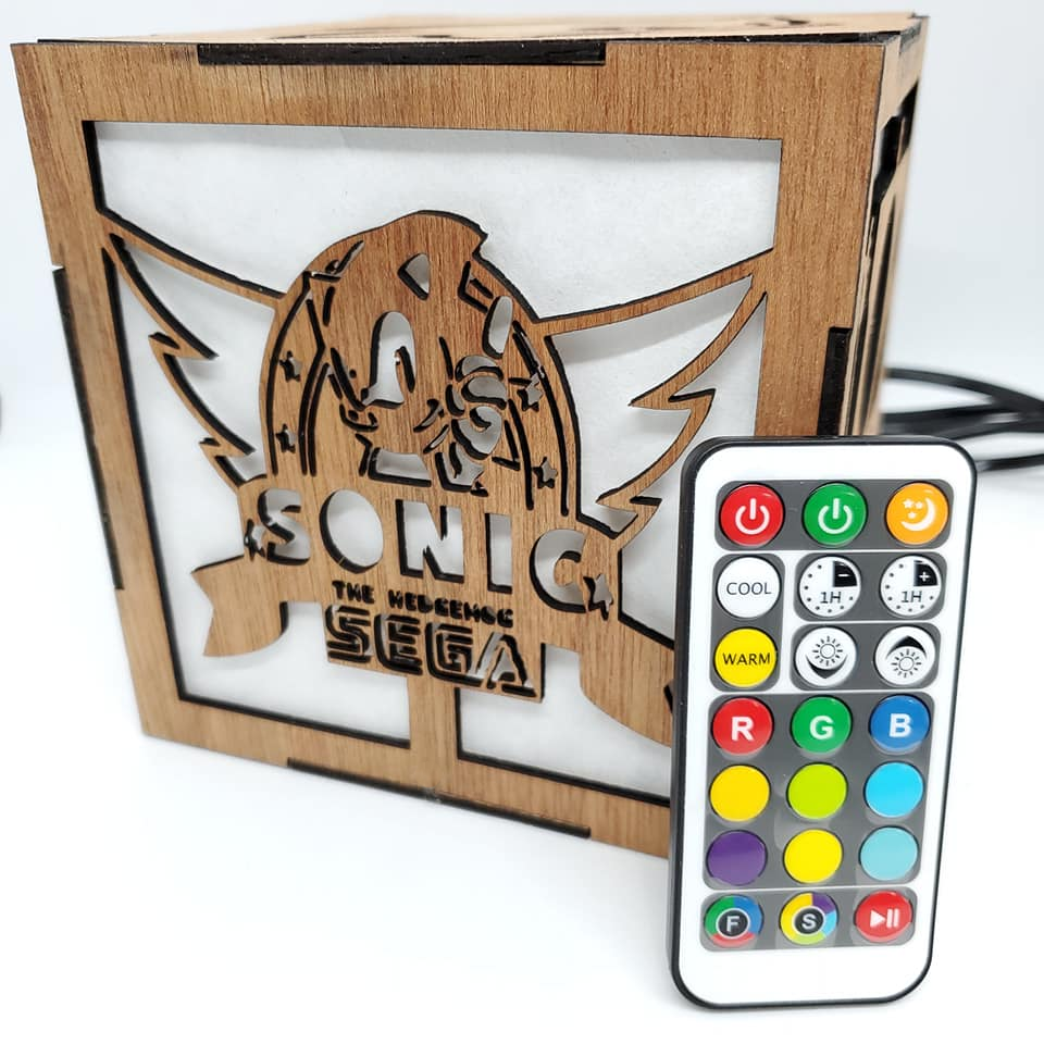 Sonic The Hedgehog Desk Lamp