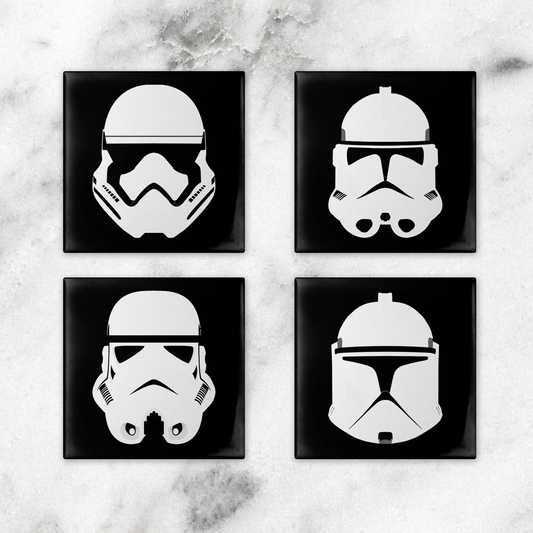 Star Wars Stormtroopers Ceramic Coasters Set