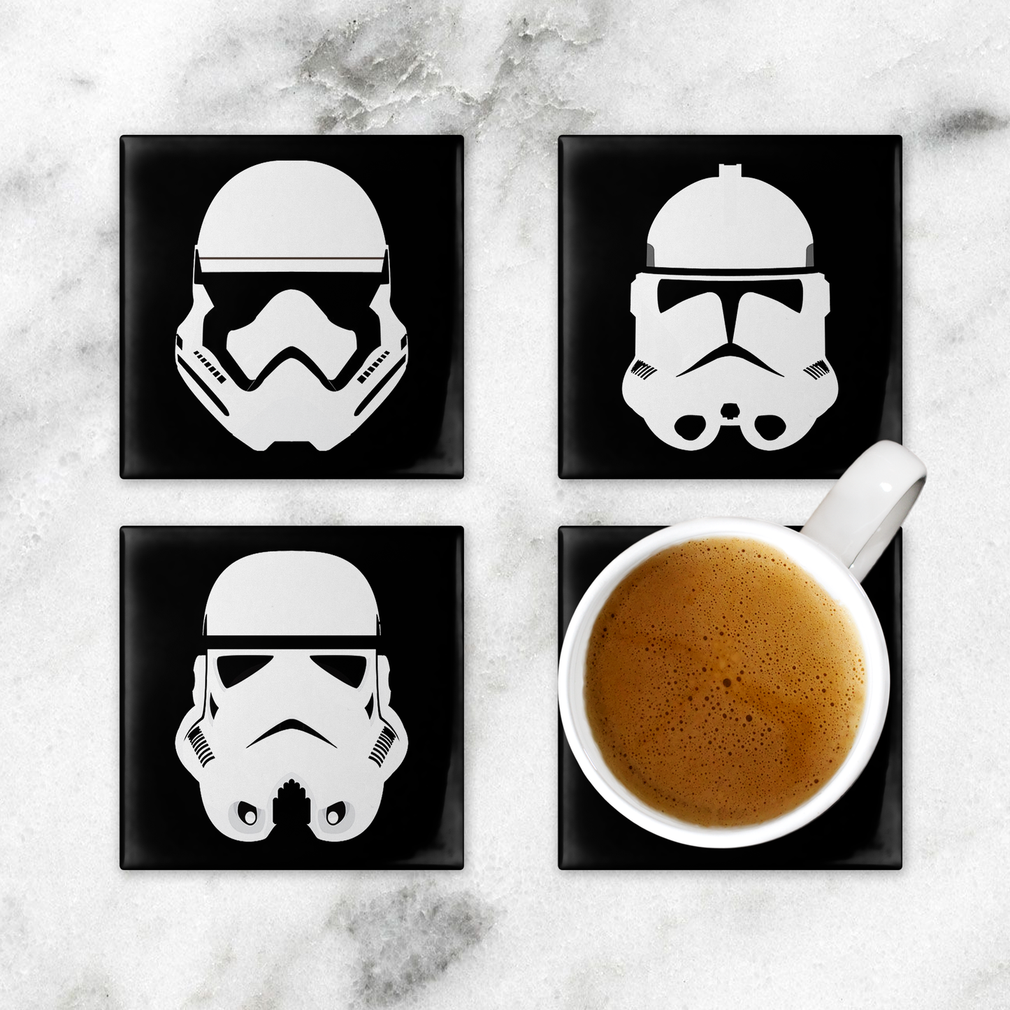 Star Wars Stormtroopers Ceramic Coasters Set