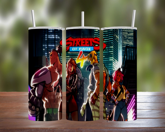 Streets of Rage 4 Characters Tumbler