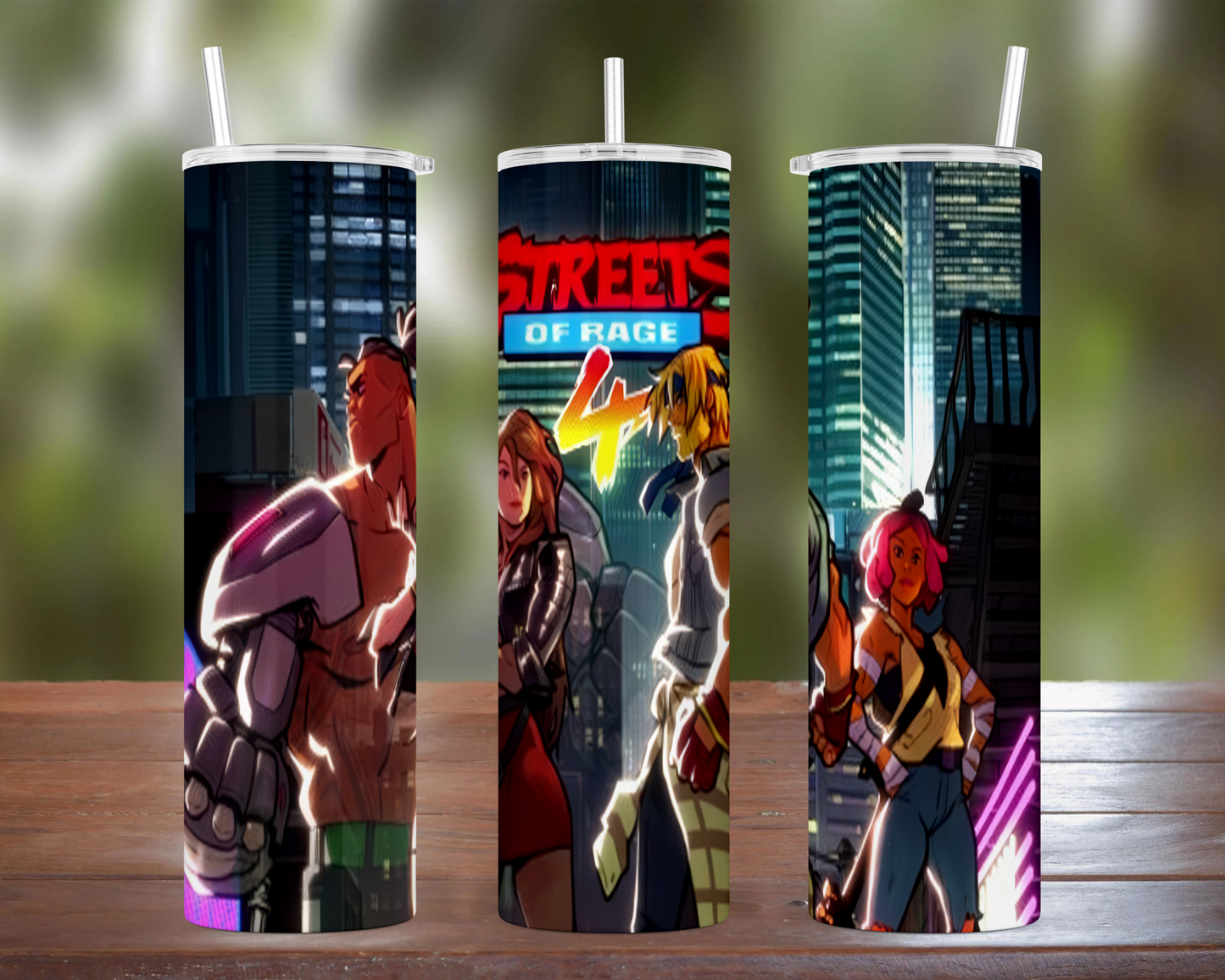 Streets of Rage 4 Characters Tumbler