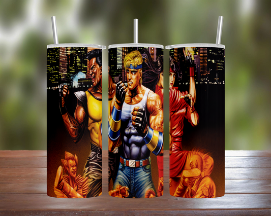 Streets of Rage Characters Tumbler