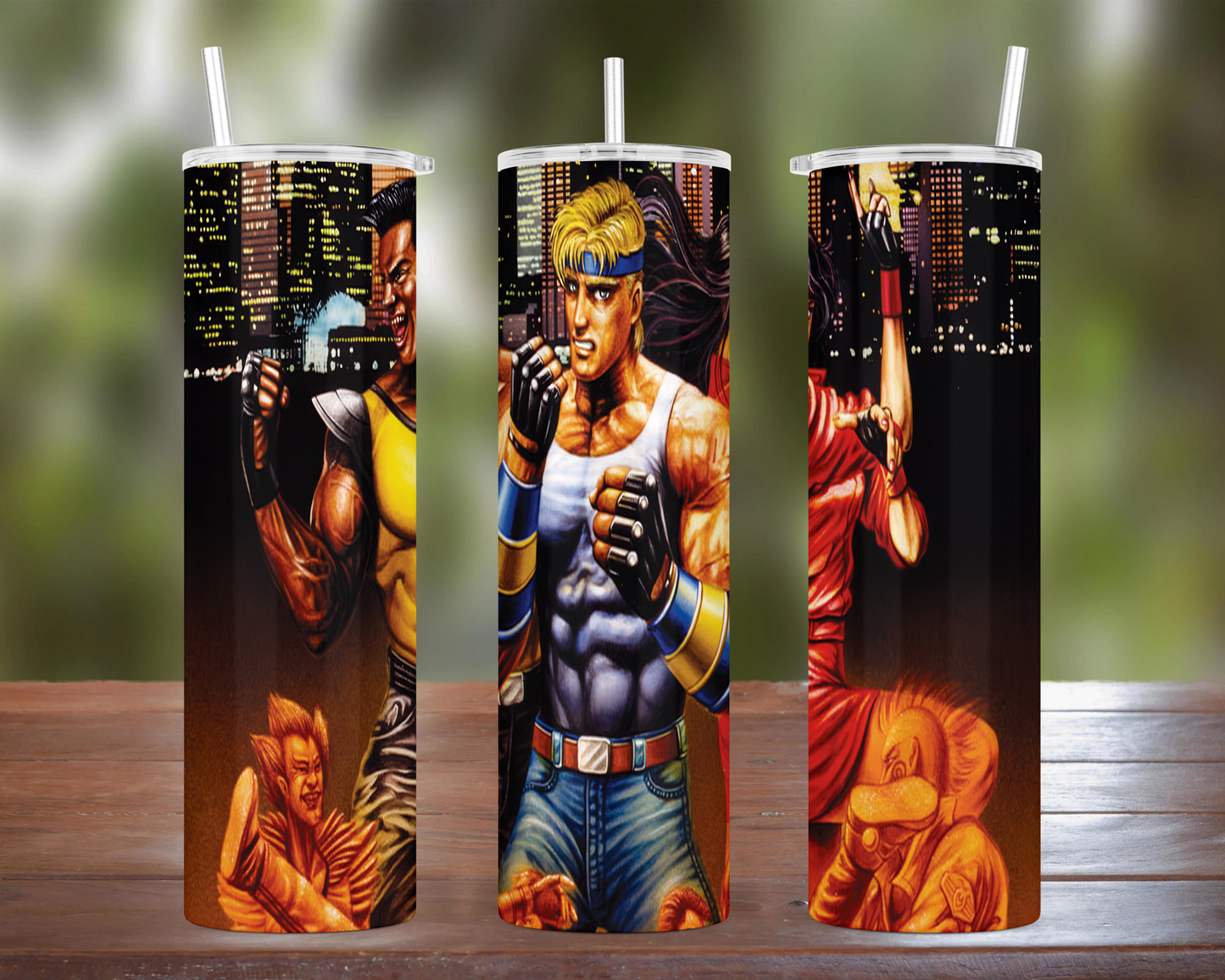 Streets of Rage Characters Tumbler