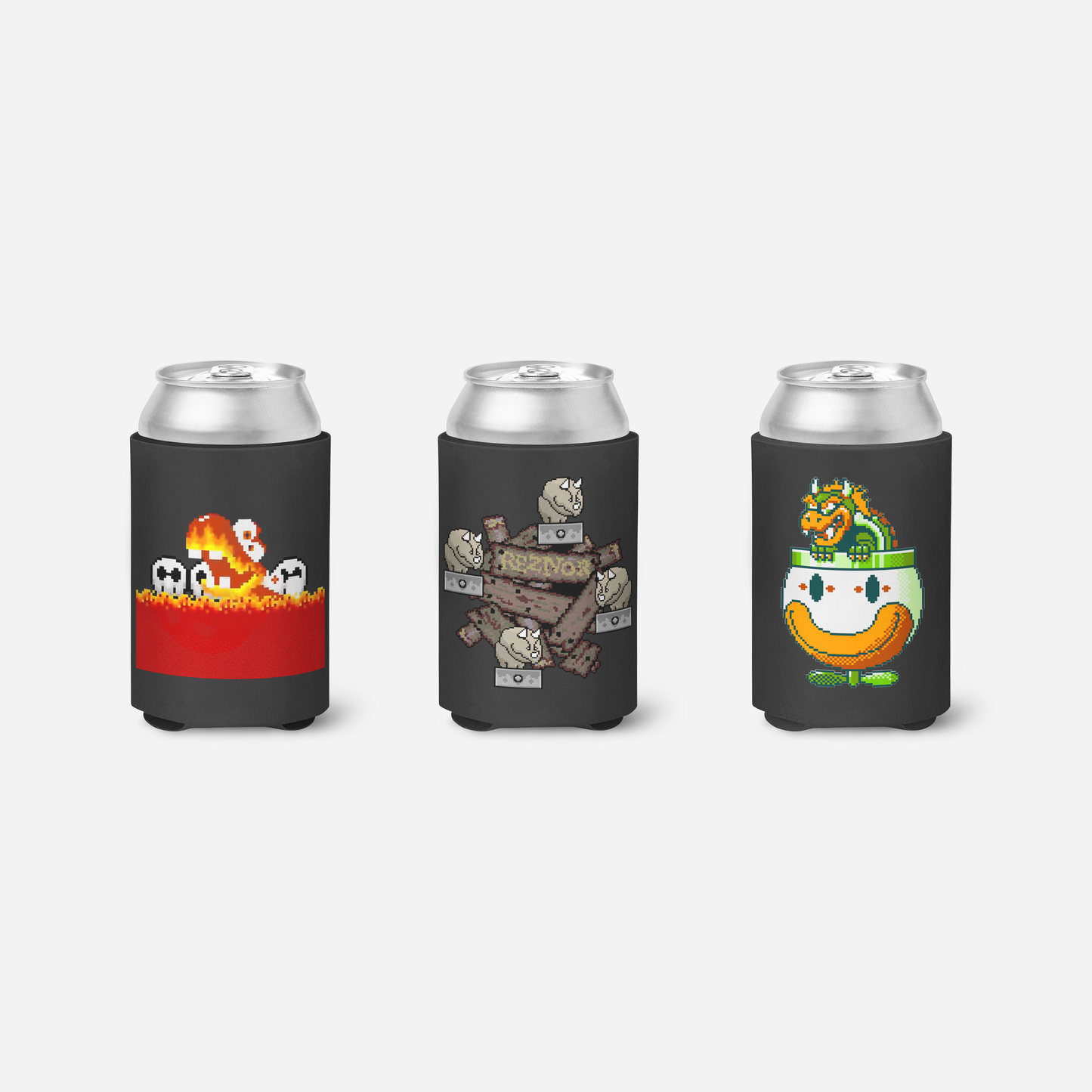 Mario World Koozie Set