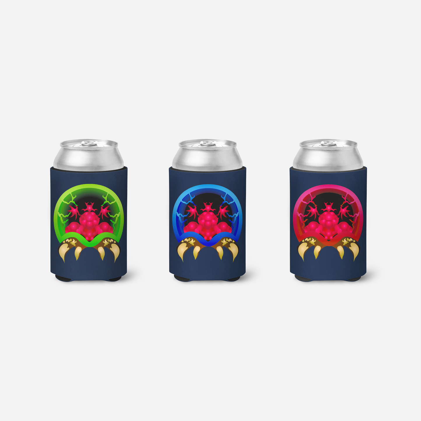 Metroid Koozie Set