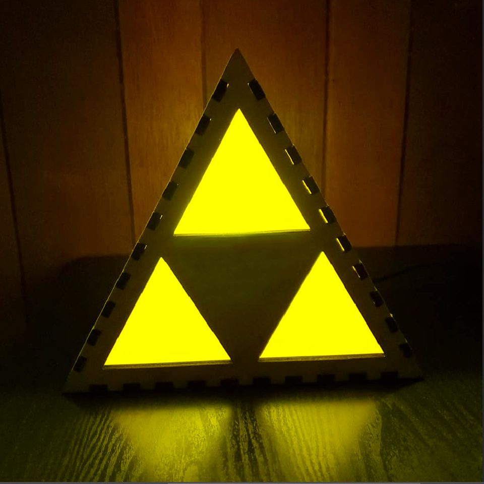 Triforce Lamp