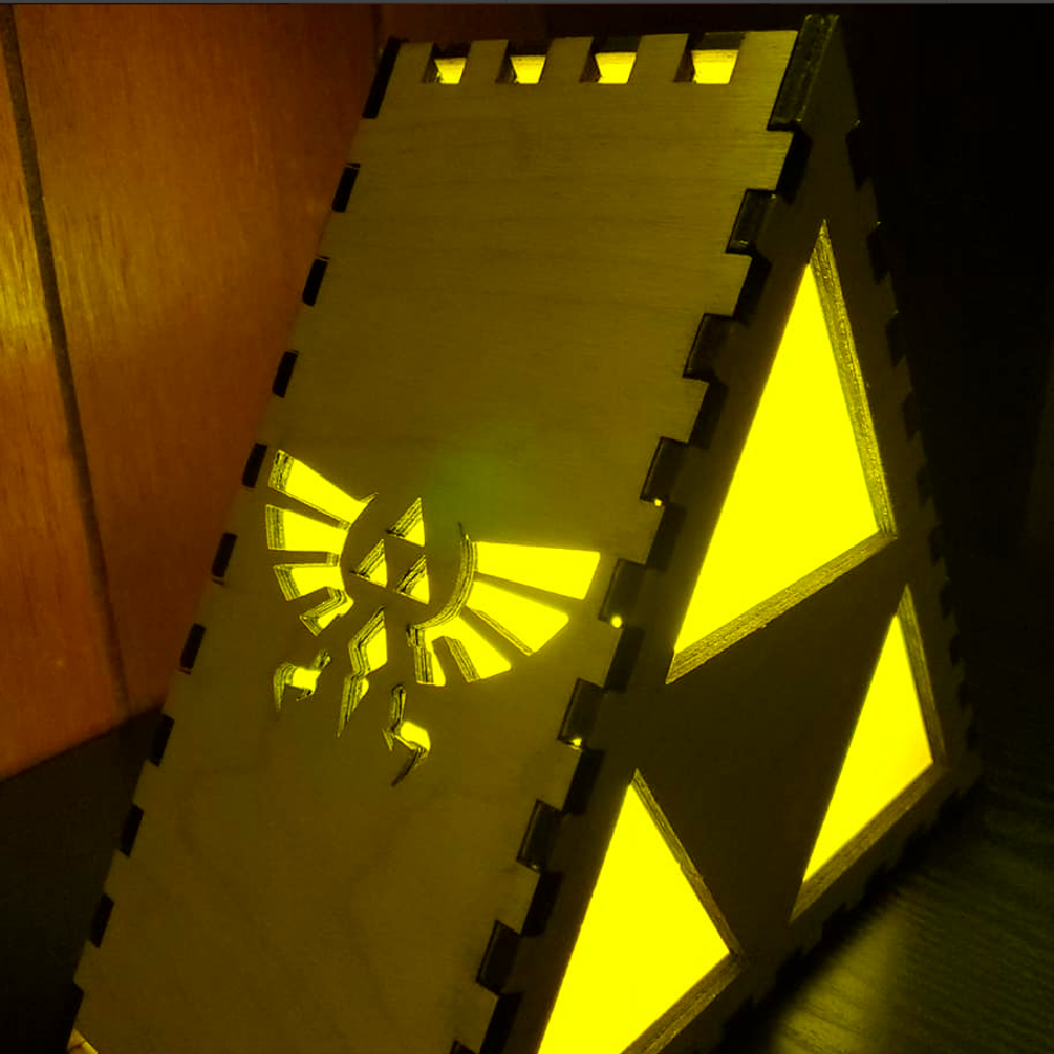 Triforce Lamp