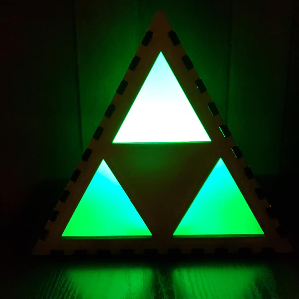 Triforce Lamp