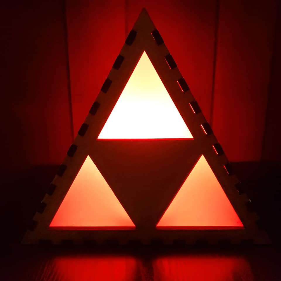 Triforce Lamp