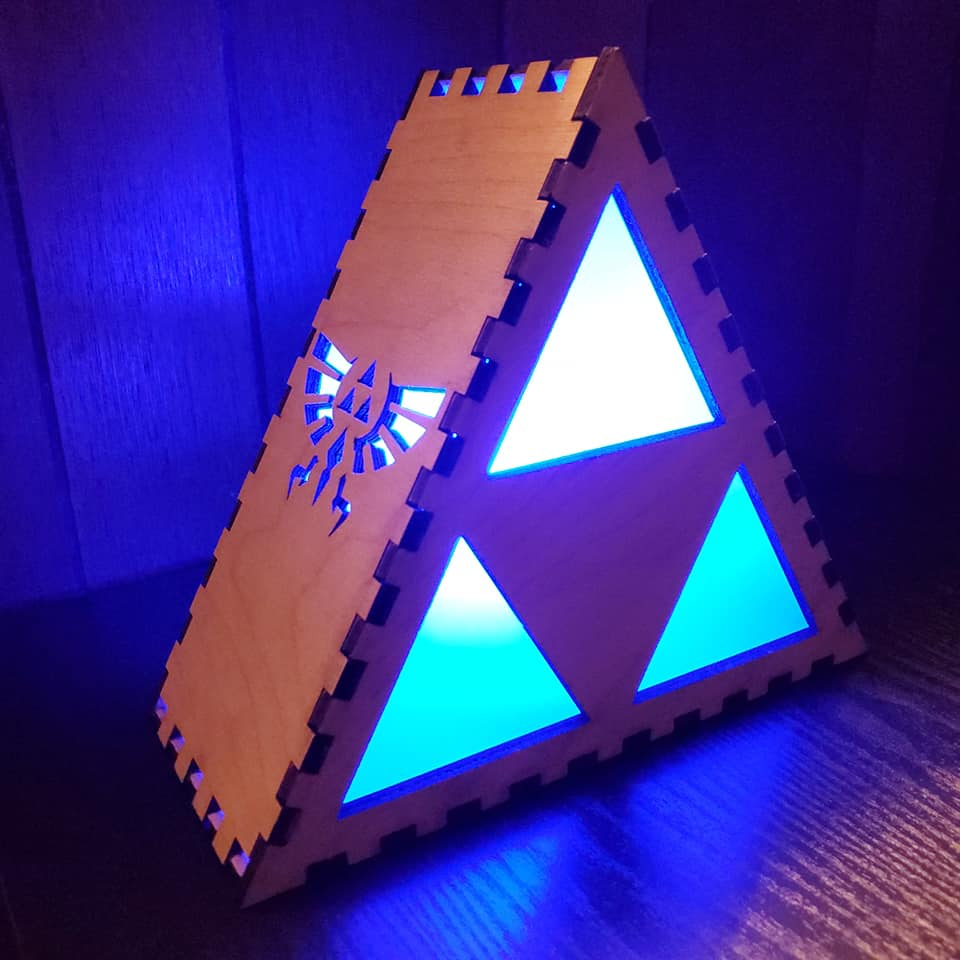 Triforce Lamp